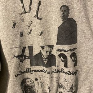 Post Malone grey crew neck -Large